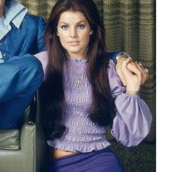 Gorgeous Navy Blue VENUS Smocked Top - Picture 6 of 6